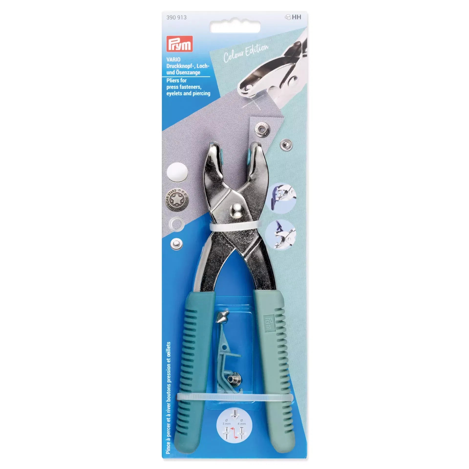 Prym VARIO Pliers - Mint/Sage Leaf - For Holes & Rivets