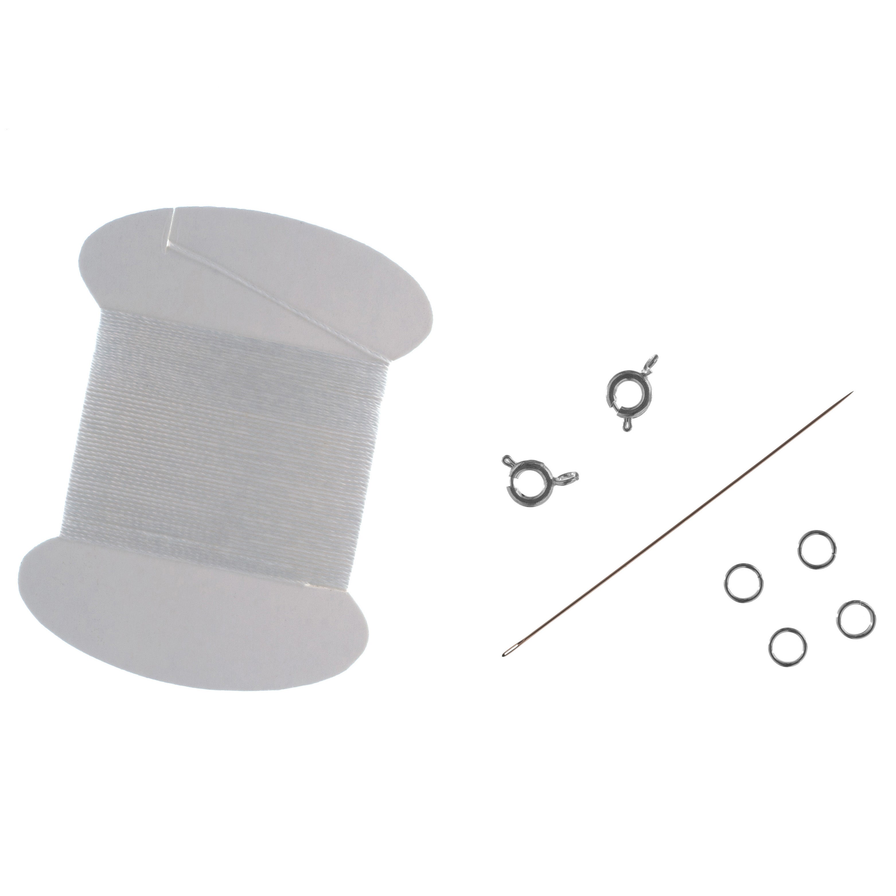 Findings: Bead Threading Set: Silver