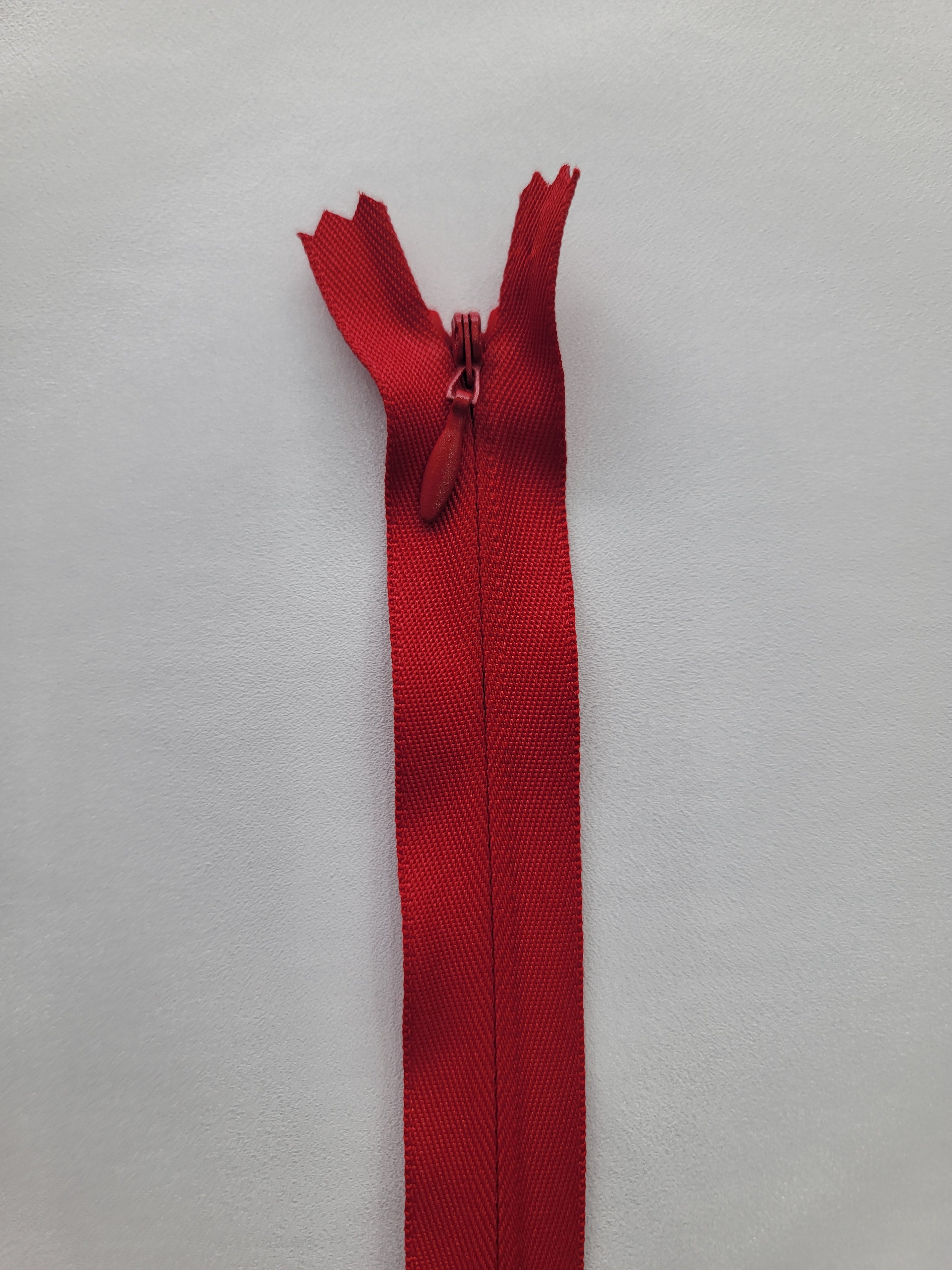 YKK Invisible Closed Ended Zipper – 60cm Length, Polyester Material