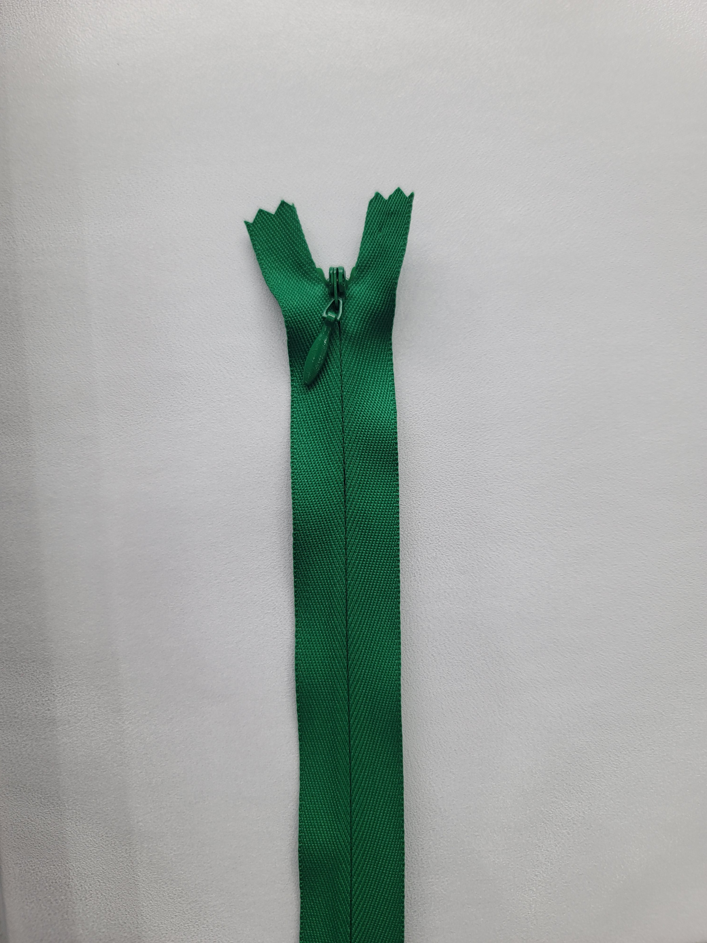 YKK Invisible Closed Ended Zipper – 60cm Length, Polyester Material