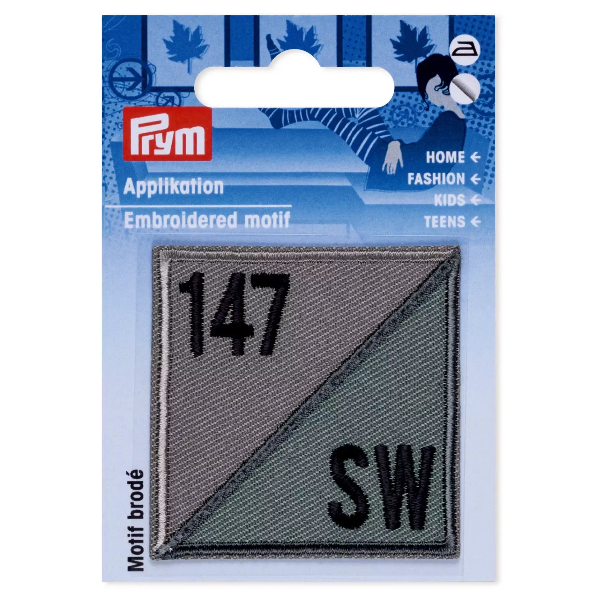 Prym Appliqué, "147 SW", multicoloured / Patch Patches