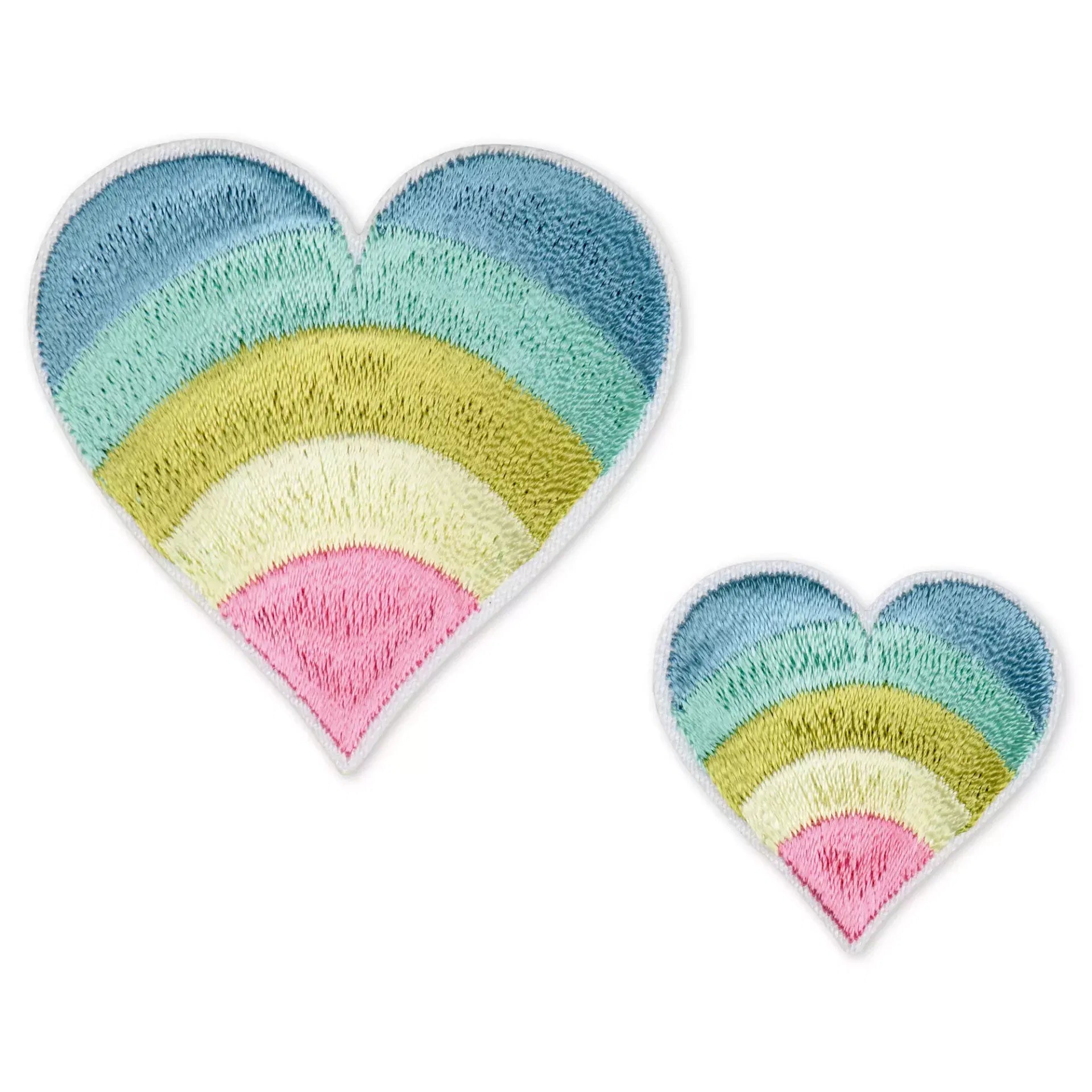 Prym Appliqué, hearts, multicoloured Patch Patches