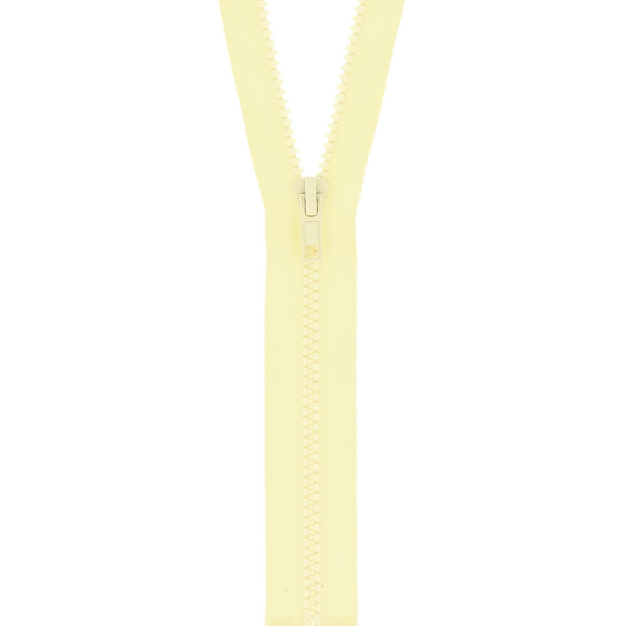 Milward 45cm Chunky Open-End Zip – Medium Weight Plastic Jacket Zipper