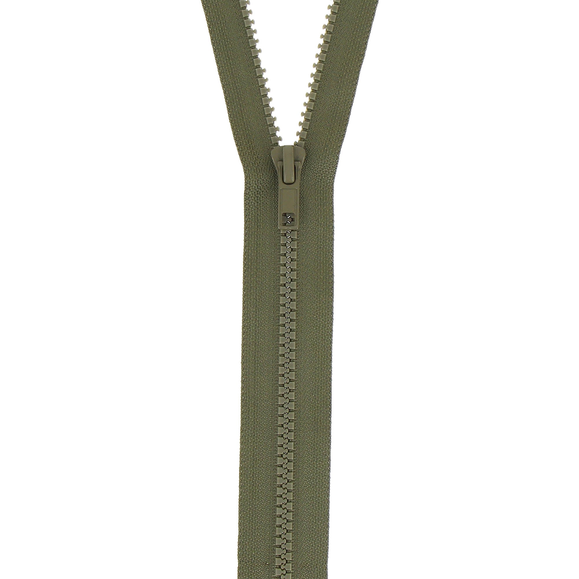 Milward 45cm Chunky Open-End Zip – Medium Weight Plastic Jacket Zipper