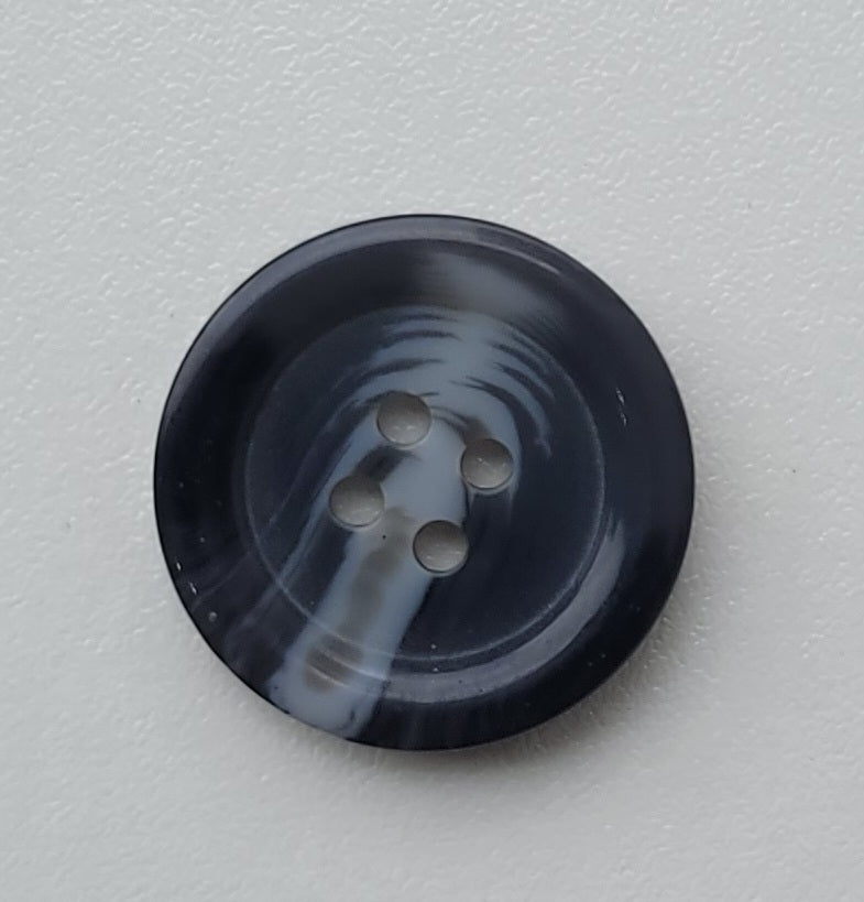 Polyester Buttons, 22mm, 4 - holes - Galedi Pins