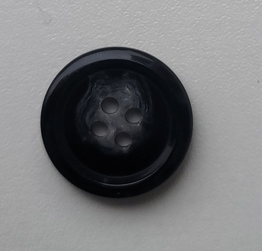 Polyester Button, 18mm - Galedi Pins