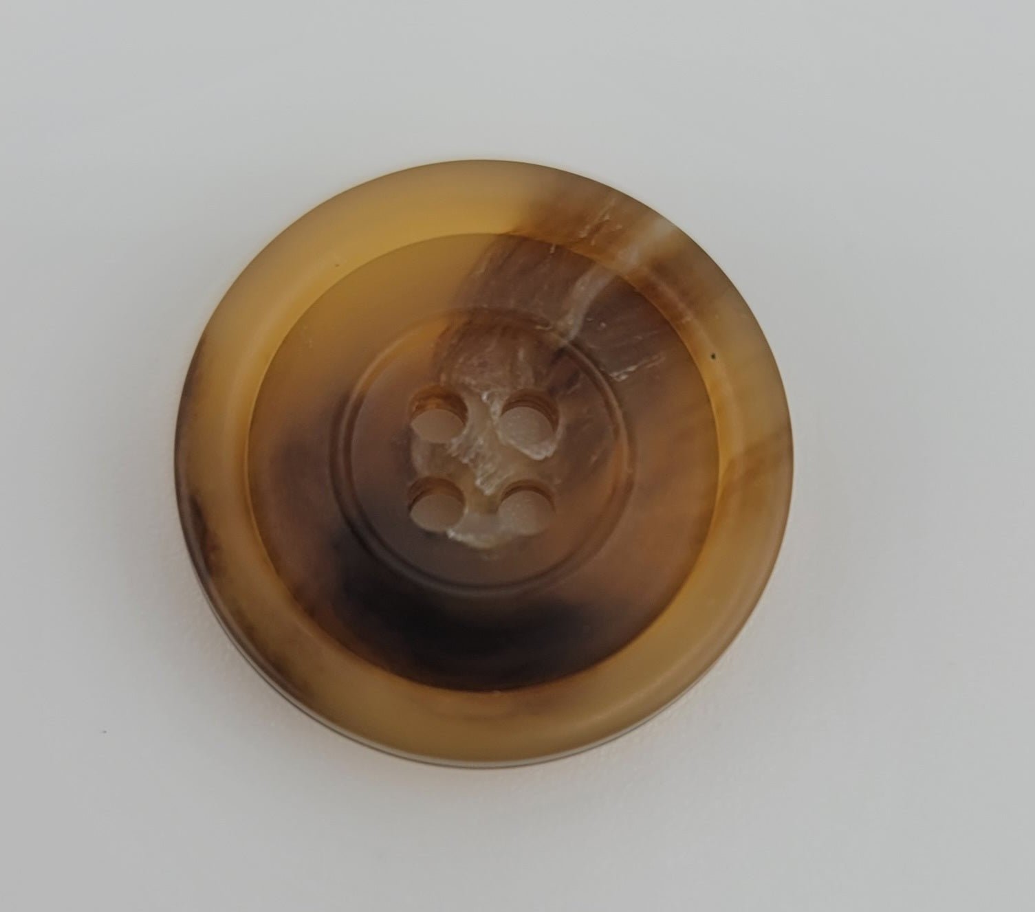 Polyester 4 - hole Button, Multi Print - Galedi Pins