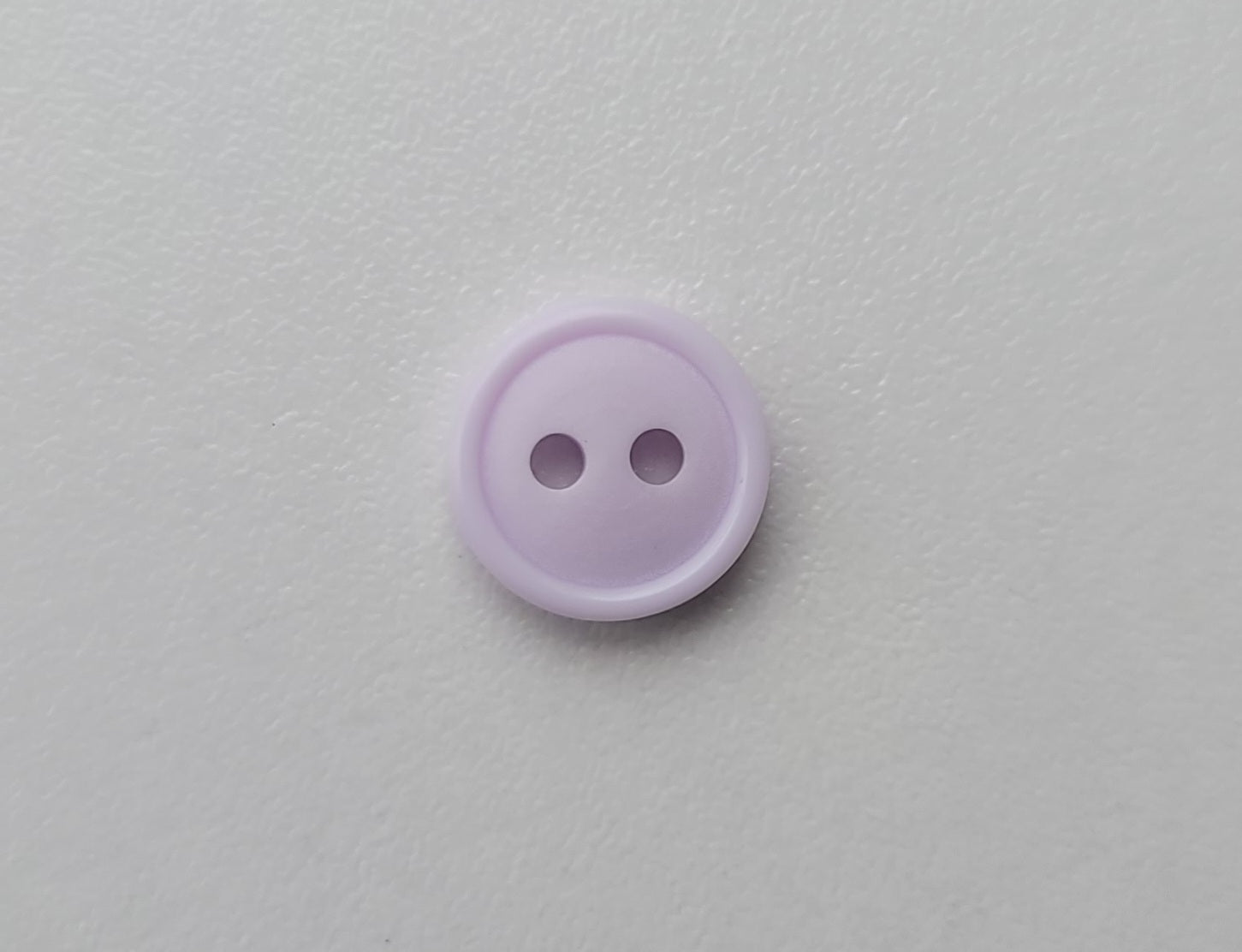 Polyester Button, 2 - holes, 11mm - Galedi Pins