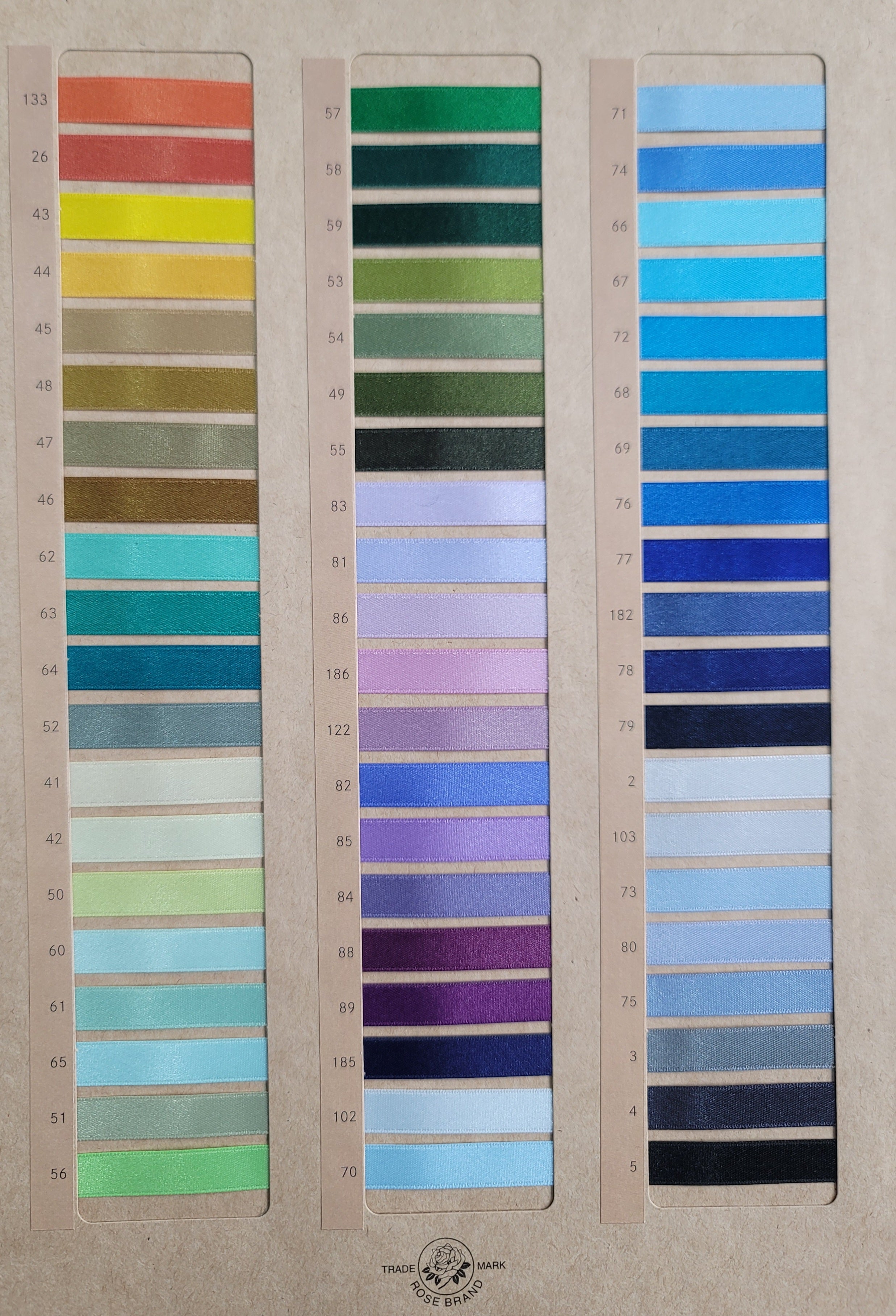 Galedi Pins Double-Faced Satin Ribbon – Recycled Polyester Eco-Friendly Fabric