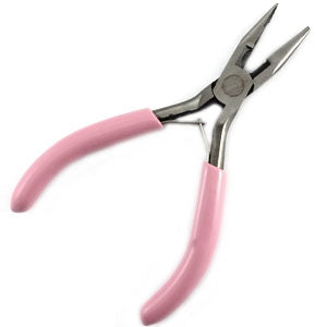 Galedi Pins Snipe Nose Pliers – 12cm Pink Craft Tool