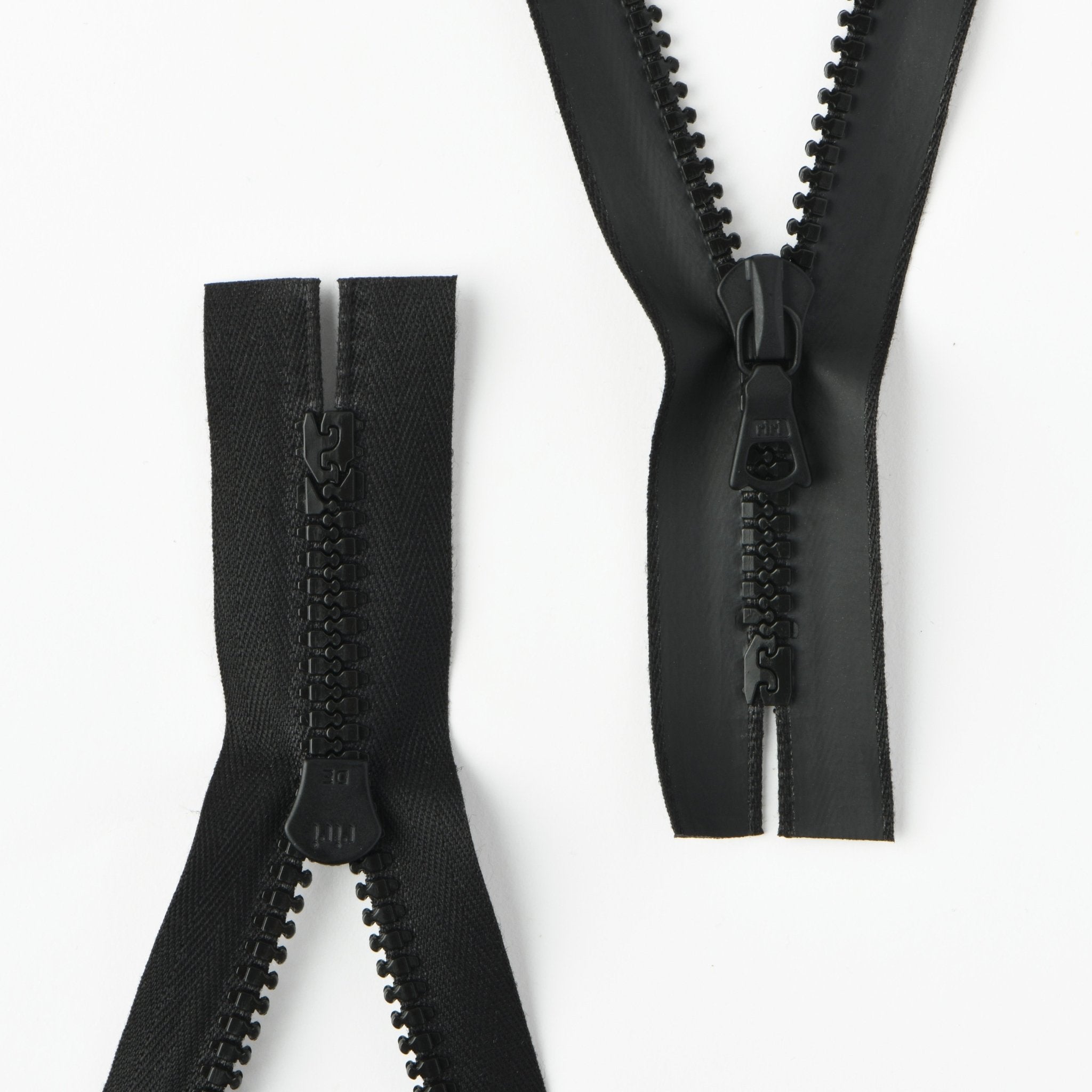 RIRI 25cm Black Chunky Zipper - Professional Grade