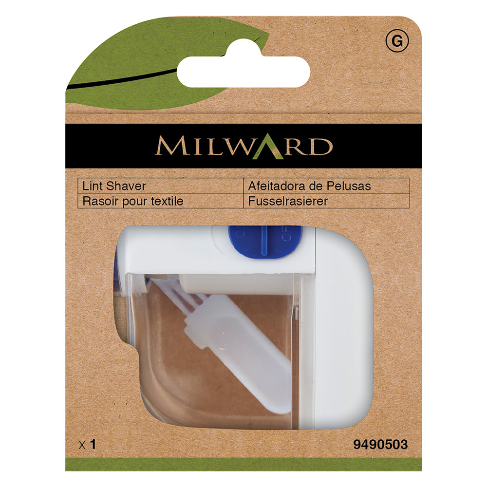 Milward Fabric Lint Shaver – Battery Operated Apparel Tool
