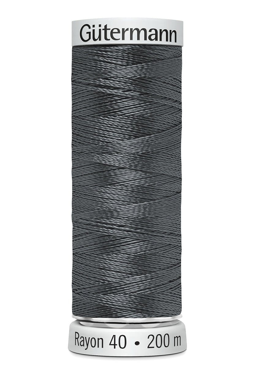 Gutermann Machine Embroidery Thread, Rayon 40, Shiny, 200m (3) - Galedi Pins