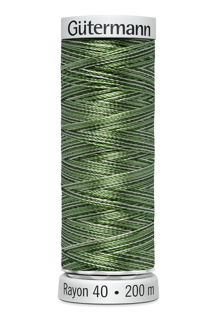 Gutermann Machine Embroidery Thread, Rayon 40, Shiny, 200m (3) - Galedi Pins