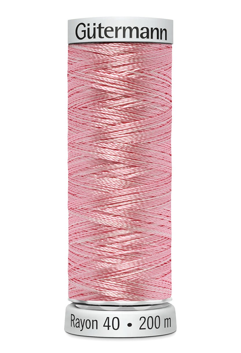 Gutermann Machine Embroidery Thread, Rayon 40, Shiny, 200m (3) - Galedi Pins