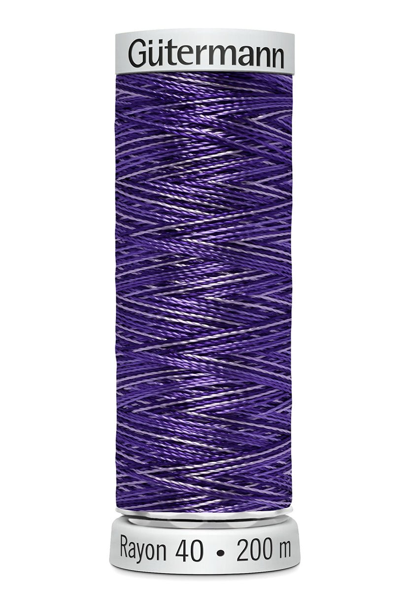 Gutermann Machine Embroidery Thread, Rayon 40, Shiny, 200m (3) - Galedi Pins