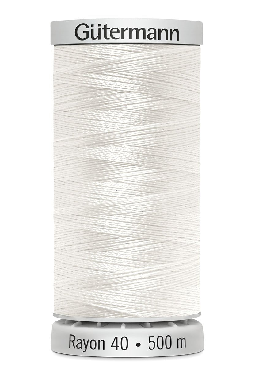 Gutermann Machine Embroidery Thread, Rayon 40, 500m - Galedi Pins