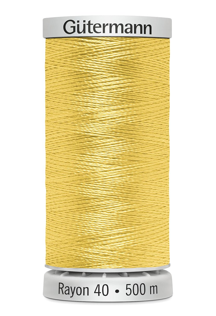 Gutermann Machine Embroidery Thread, Rayon 40, 500m - Galedi Pins