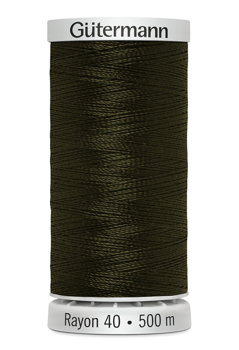 Gutermann Machine Embroidery Thread, Rayon 40, 500m - Galedi Pins