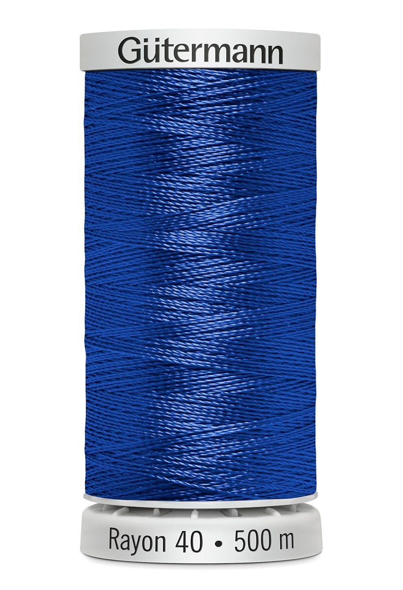 Gutermann Machine Embroidery Thread, Rayon 40, 500m - Galedi Pins