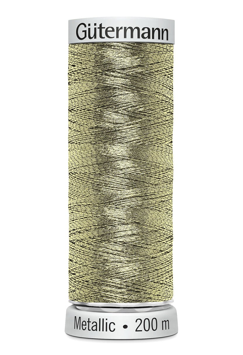 Gutermann Machine Embroidery Thread, Mettalic 200m - Galedi Pins