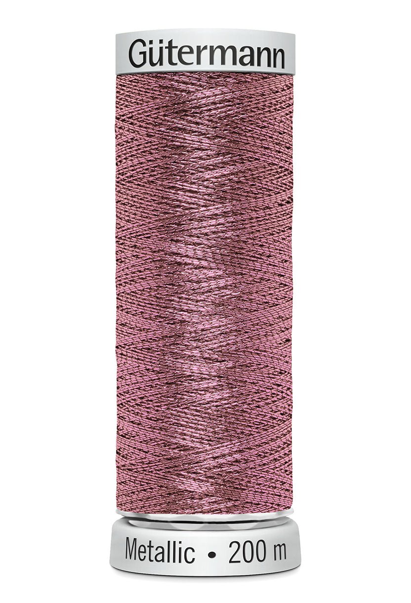 Gutermann Machine Embroidery Thread, Mettalic 200m - Galedi Pins
