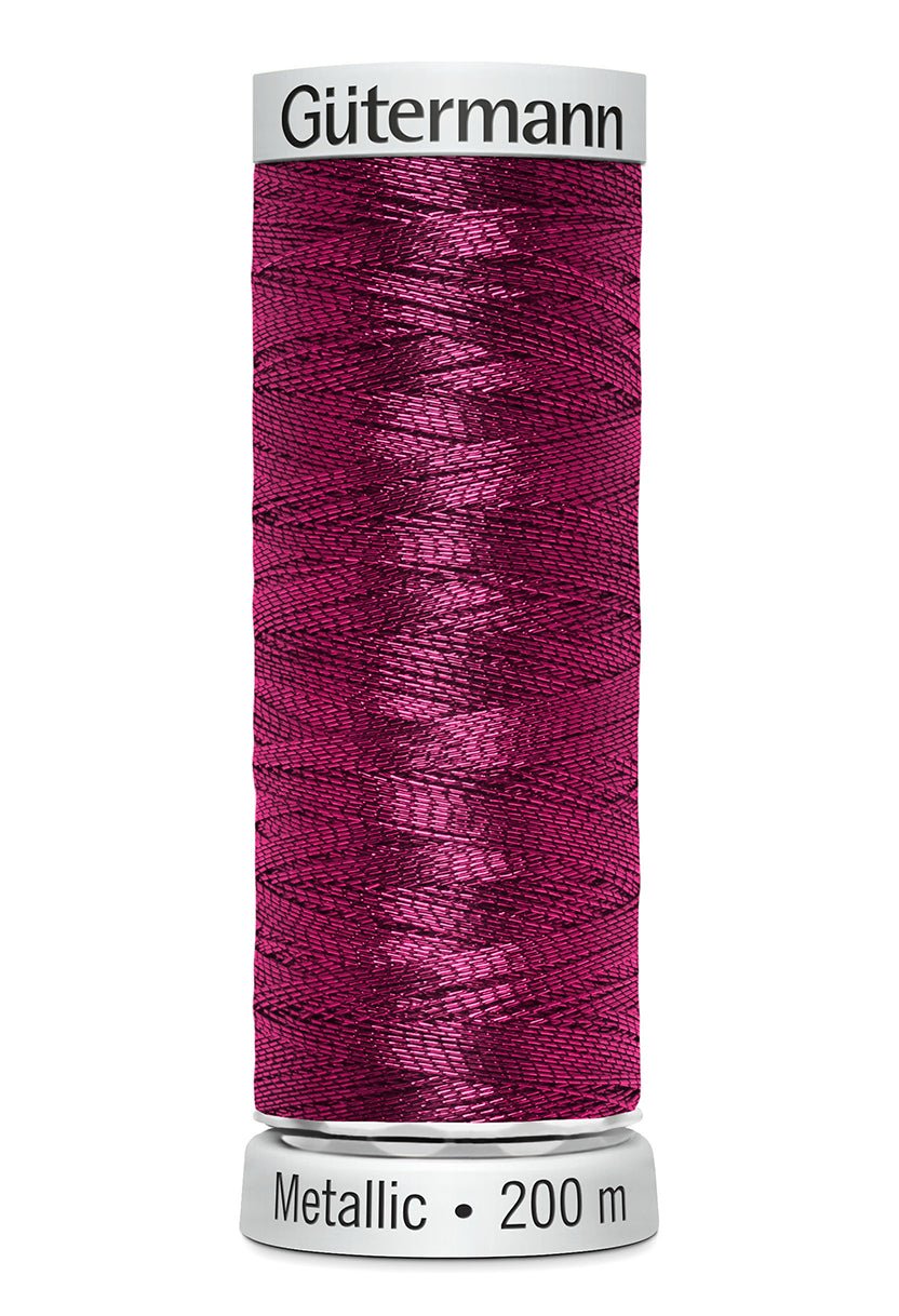 Gutermann Machine Embroidery Thread, Mettalic 200m - Galedi Pins