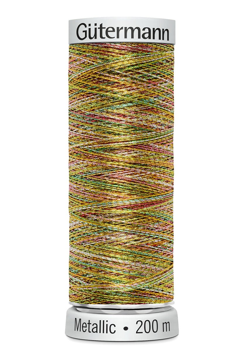 Gutermann Machine Embroidery Thread, Mettalic 200m - Galedi Pins