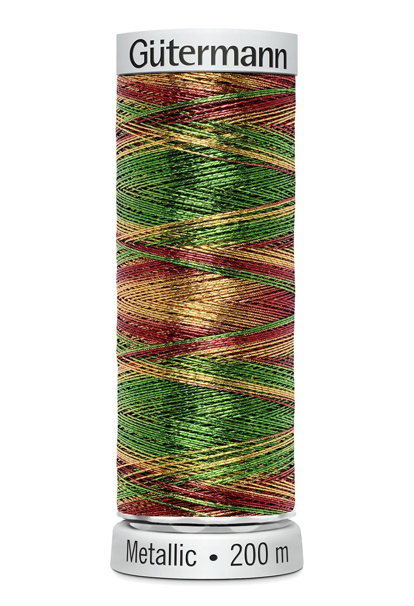 Gutermann Machine Embroidery Thread, Mettalic 200m - Galedi Pins