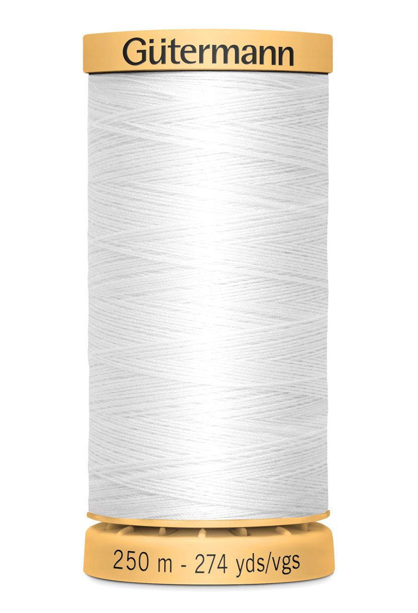 Gutermann Thread, Natural cotton, 250m - Galedi Pins
