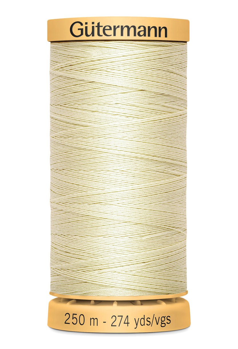 Gutermann Thread, Natural cotton, 250m - Galedi Pins