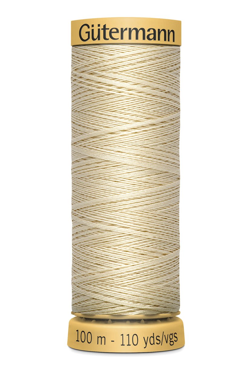 Gutermann Thread, Natural cotton, 100m - Galedi Pins