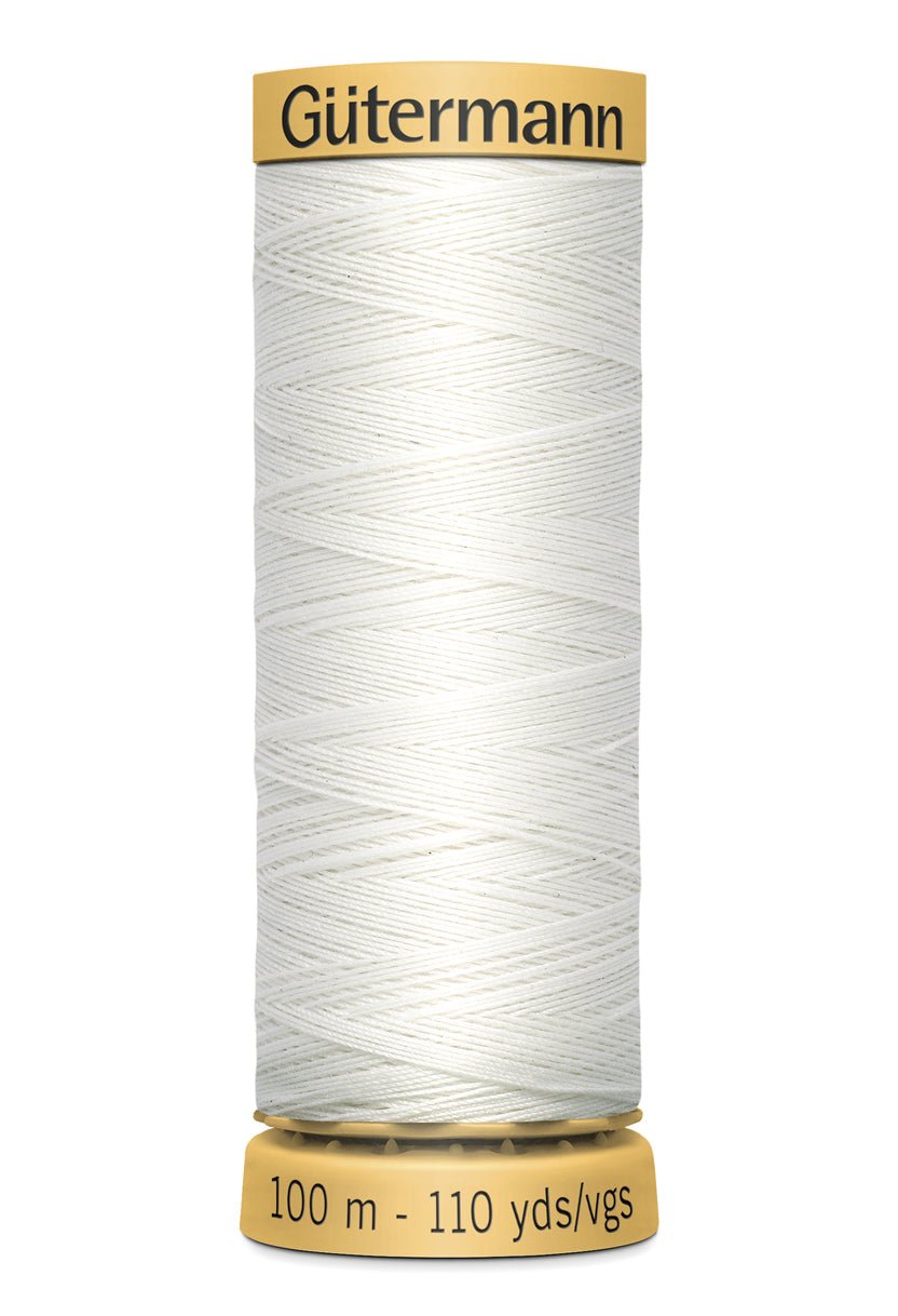 Gutermann Thread, Natural cotton, 100m - Galedi Pins