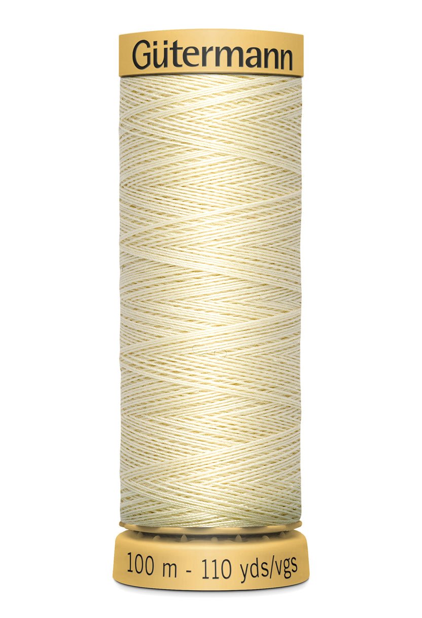 Gutermann Thread, Natural cotton, 100m - Galedi Pins