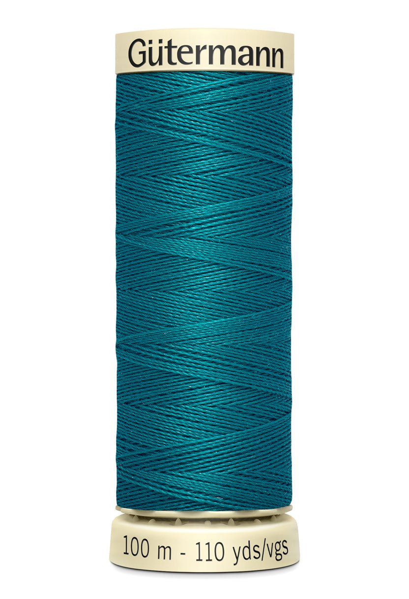 Gutermann Sew-All thread in teal, 100m spool.