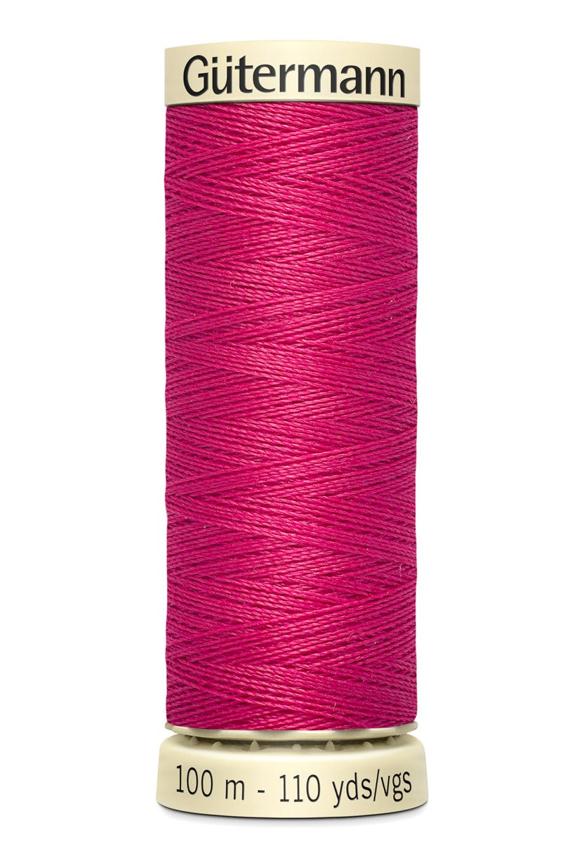 Gütermann Sew-All thread, 100% polyester, 100m spool in magenta.
