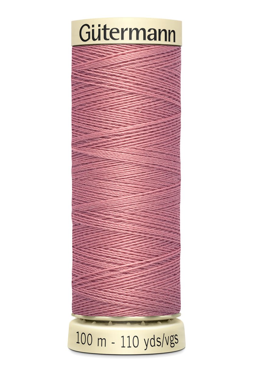 Gütermann Sew-All thread, 100m spool, pink polyester.