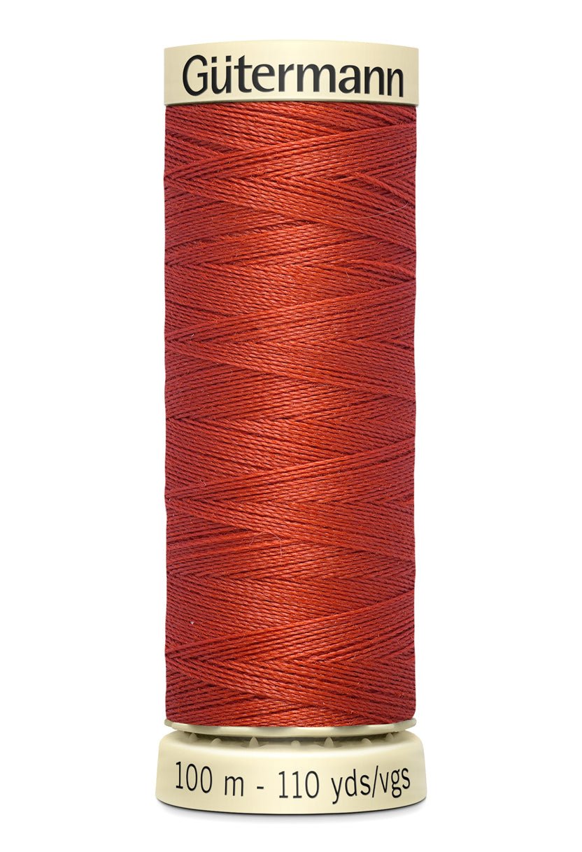 Gütermann Sew-All thread, 100% polyester, 100m spool, red.