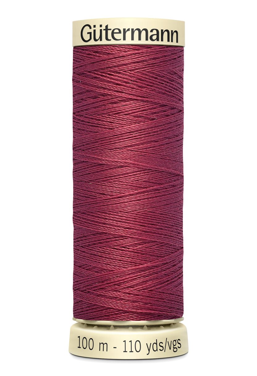 Gütermann Sew-All thread, 100% polyester, 100m spool, dark pink.