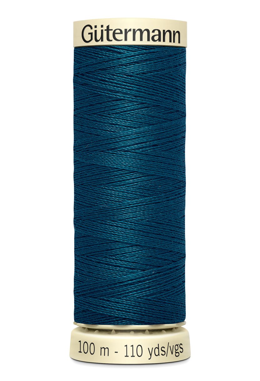 Gutermann Sew-All thread in teal, 100m spool.