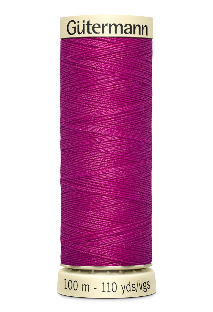 Gütermann Sew-All thread, 100% polyester, 100m spool in magenta.