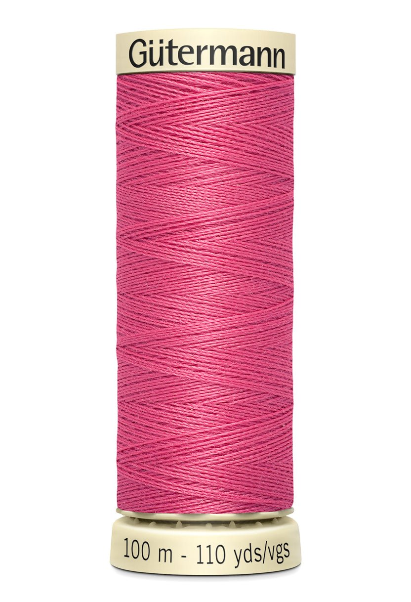 Gütermann Sew-All thread, 100% polyester, 100m spool in pink.