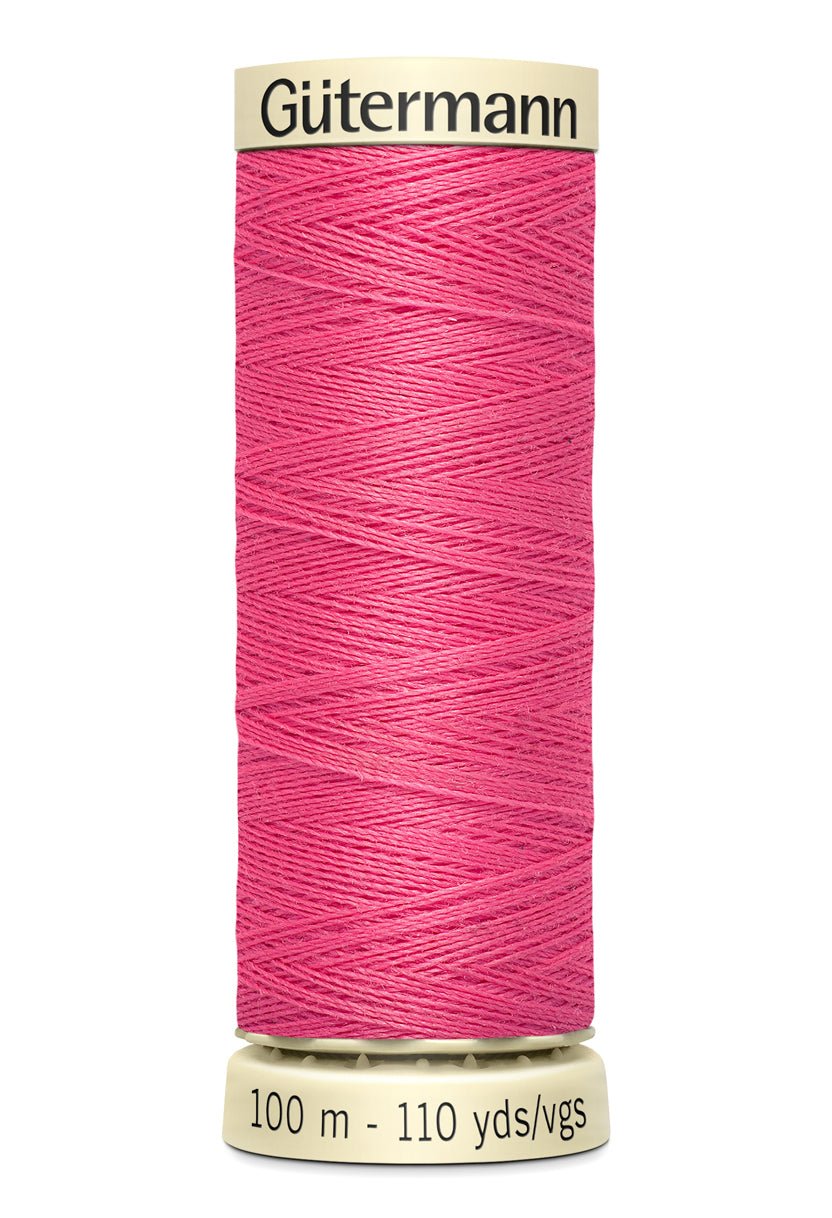 Gütermann Sew-All thread, 100% polyester, 100m spool, pink.