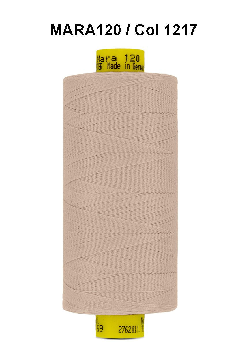 Gütermann Industrial Mara 120 Thread - SHADE CARD 25 to 28 - Galedi Pins