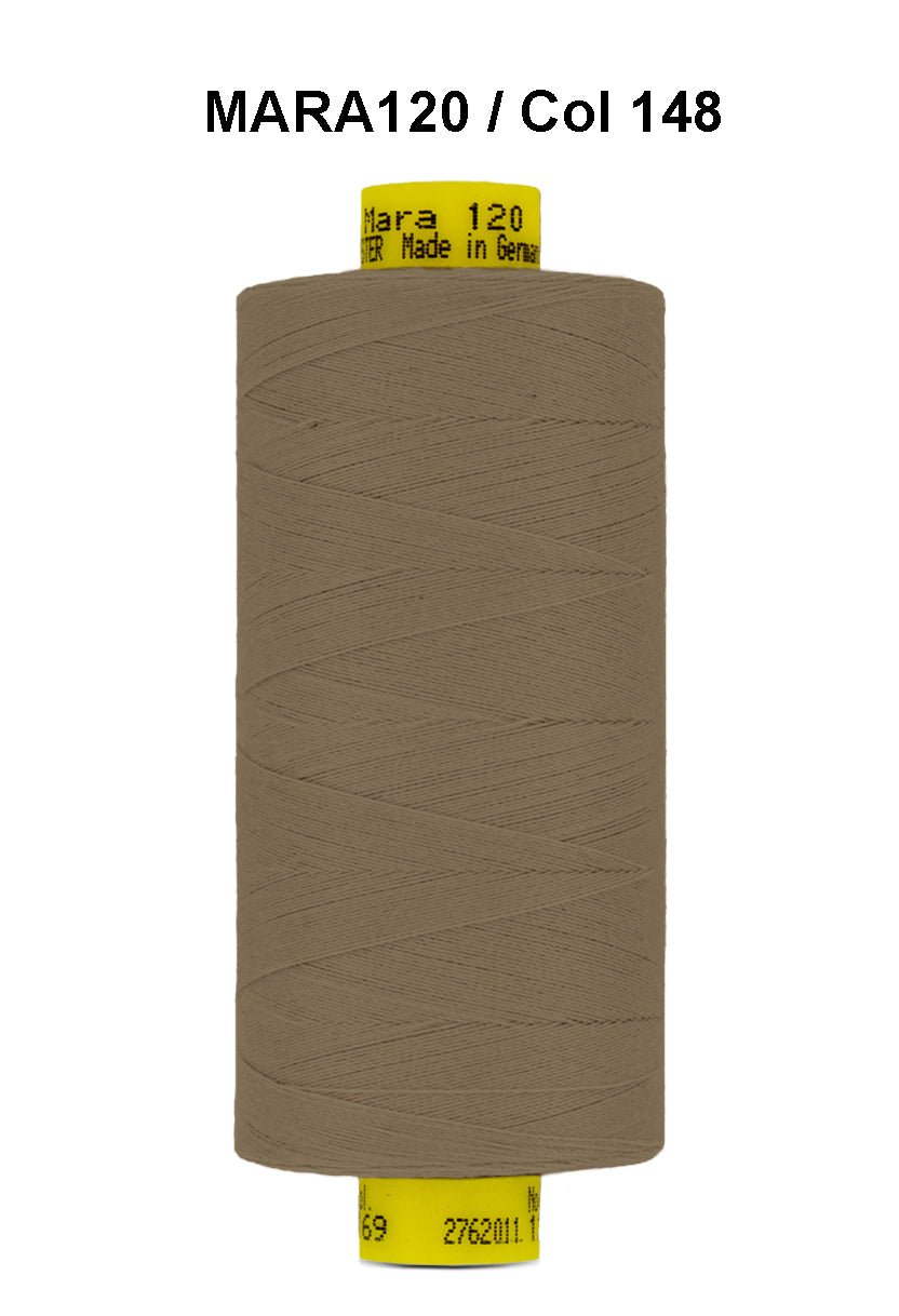 Gutermann Mara 120 thread, color 148, on a 1000m spool.