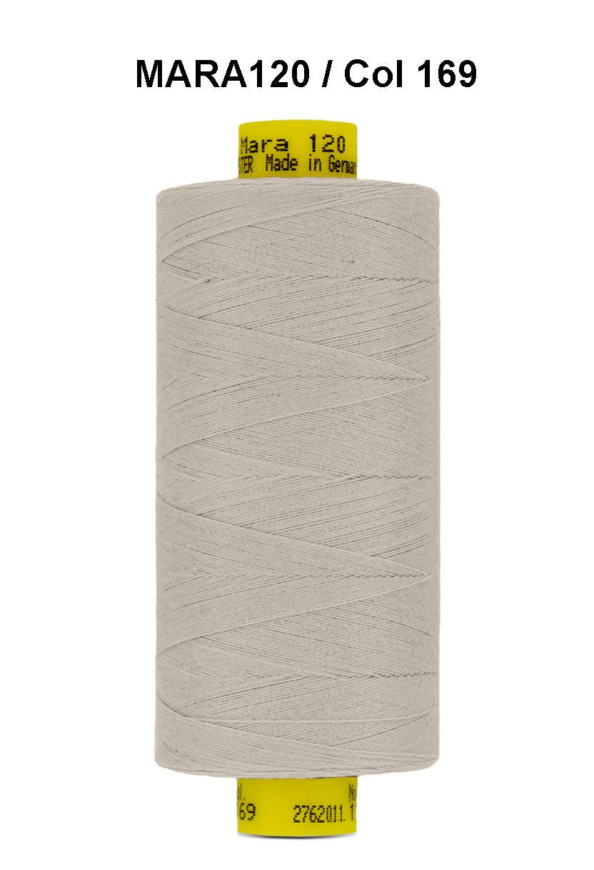 Gutermann Mara 120 thread, color 169, on a 1000m spool.