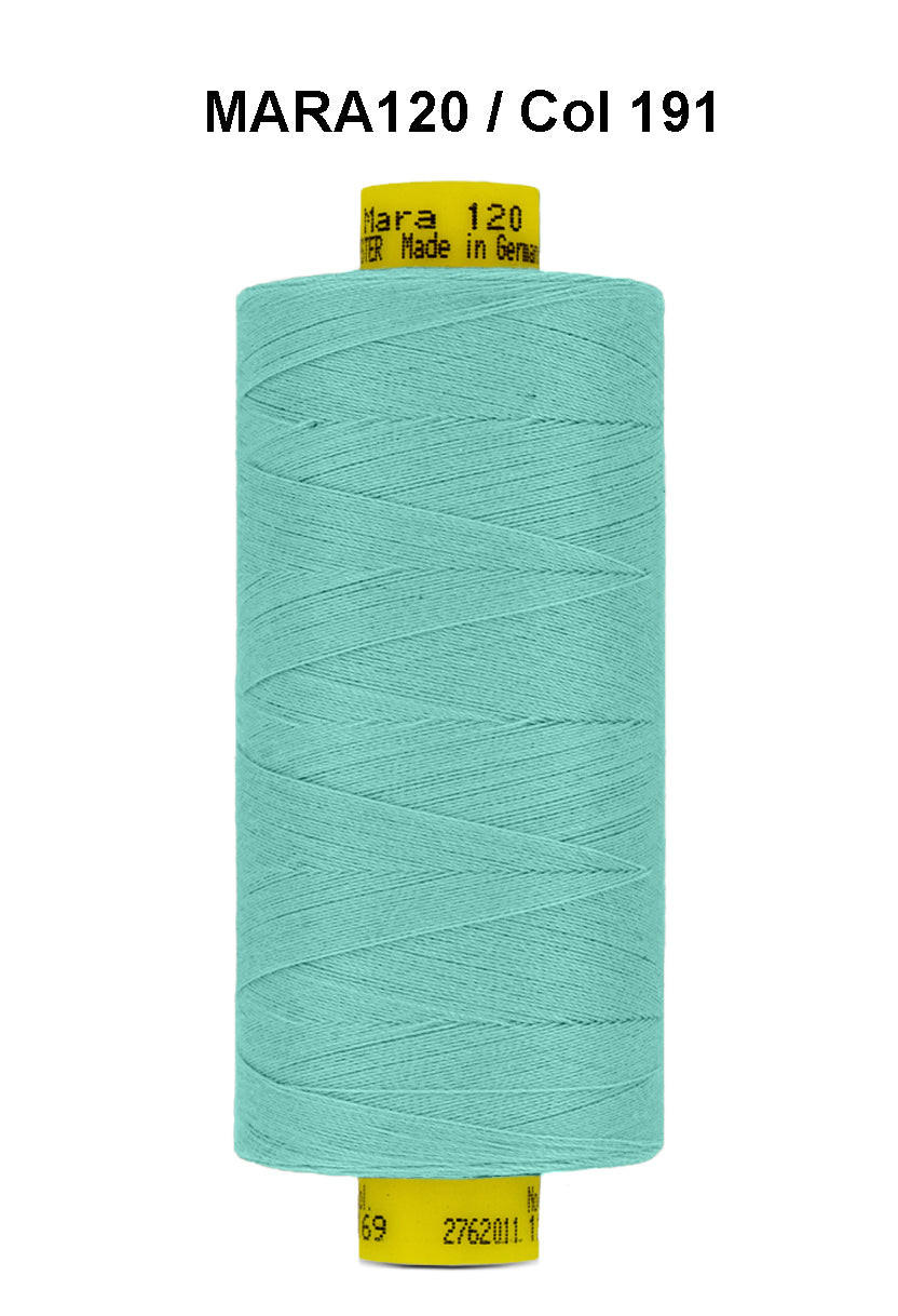 Gütermann Industrial Mara 120 Thread - SHADE CARD 17 to 20 - Galedi Pins