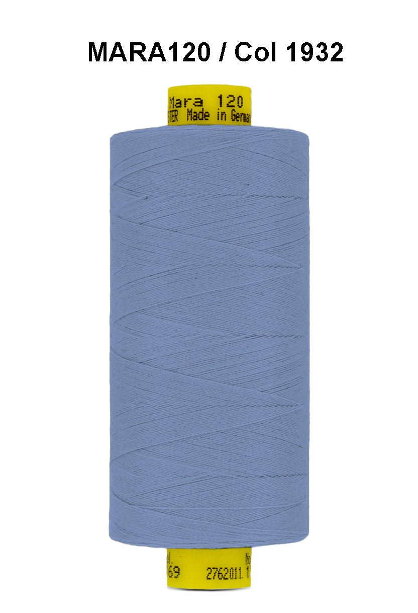 Gutermann Mara 120 polyester thread in color 1932.