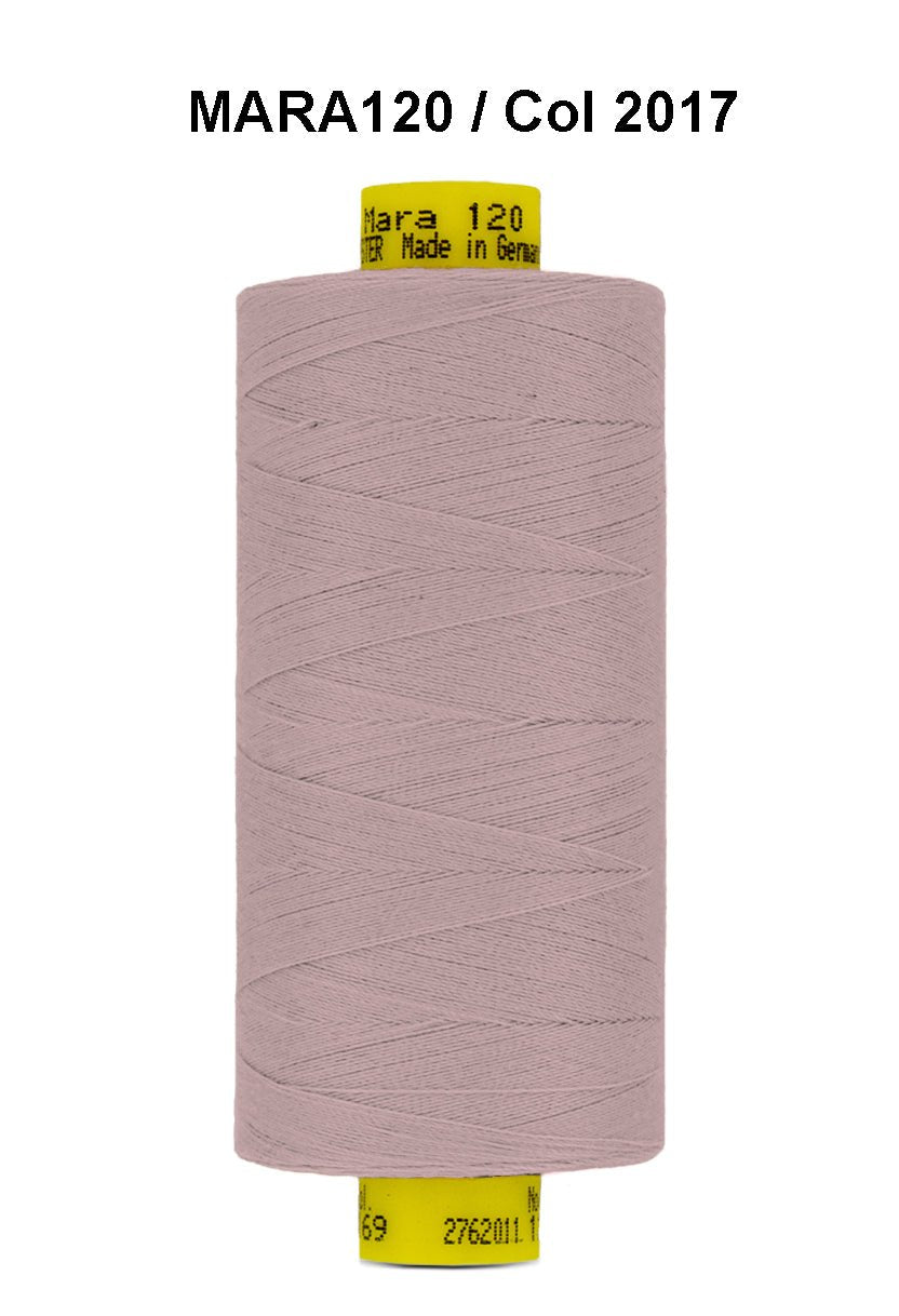 Gutermann Mara 120 thread, color 2017, on a 1000m spool.