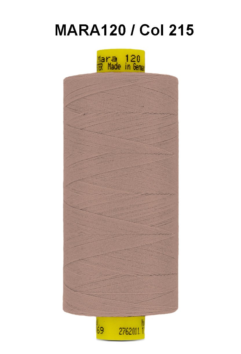 Gutermann Mara 120 thread, color 215, on a 1000m spool.